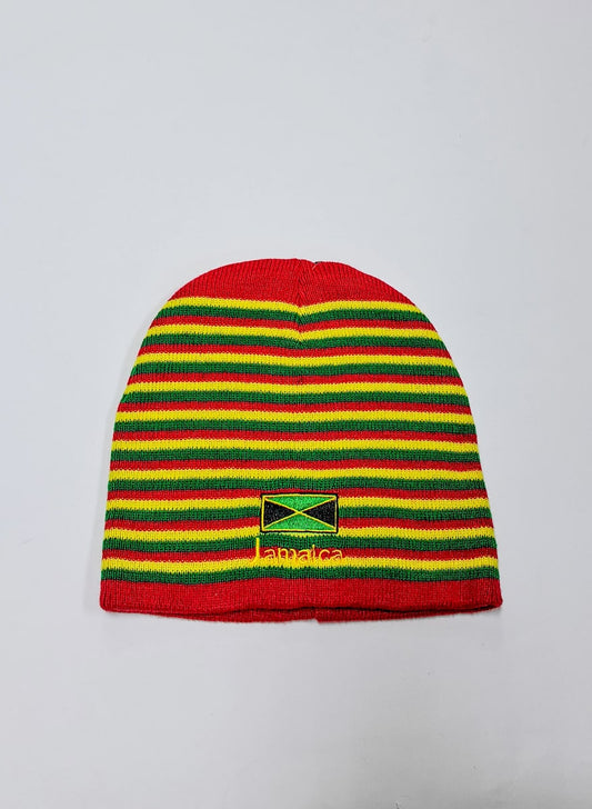 Reggae Striped Jamaica Unisex Beanie