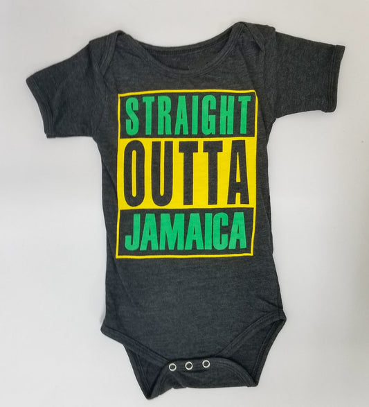 Straight Outta Jamaica' Infant Onesie - 876 Worldwide