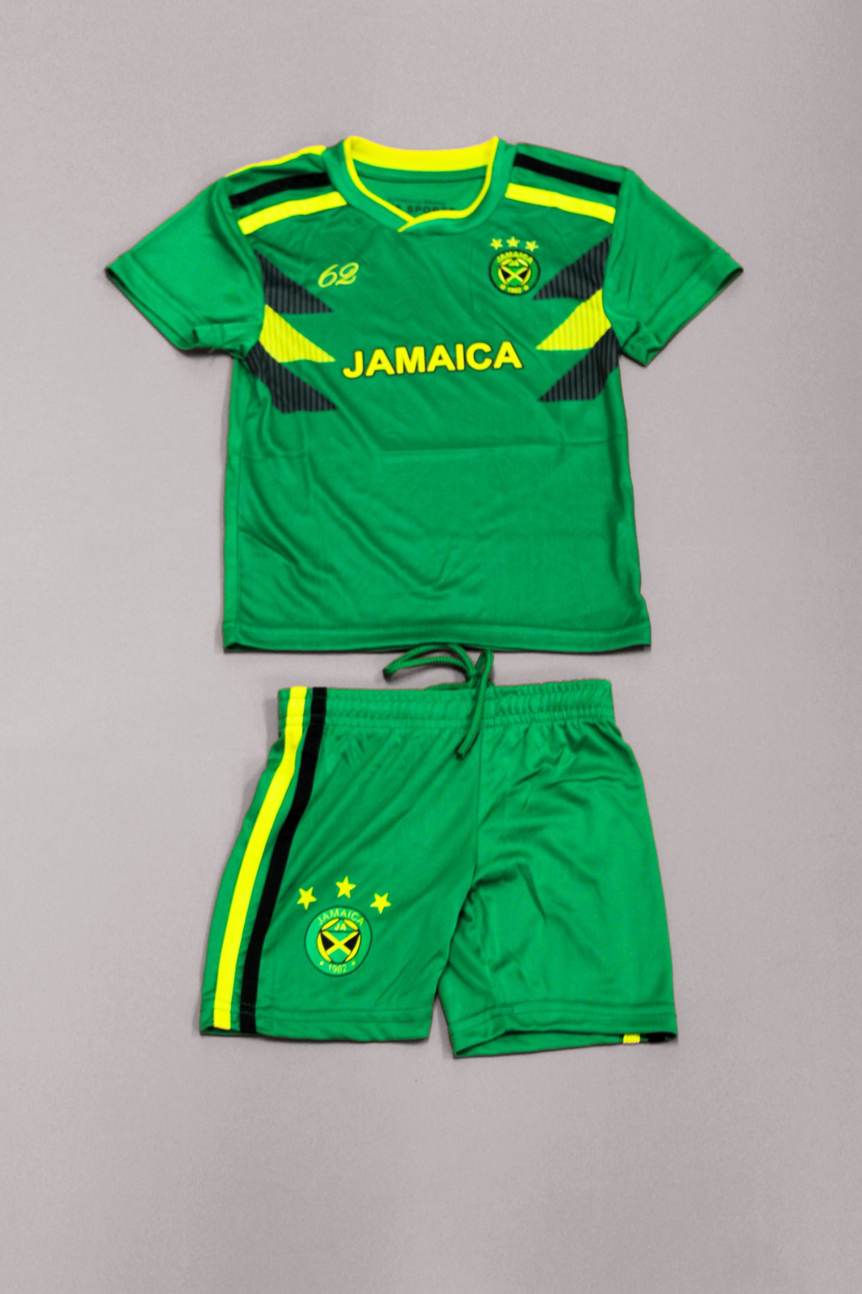 Ribbed Jamaica Soccer Jersey 876 Worldwide