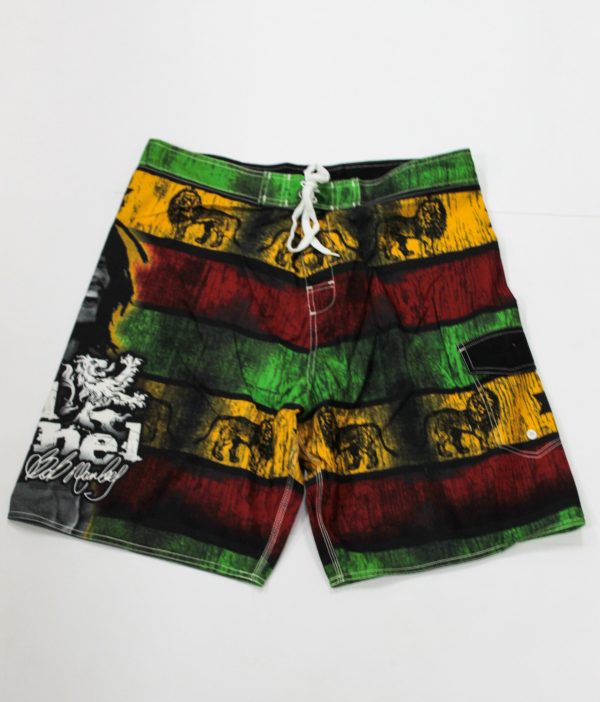 Rasta sales swim trunks